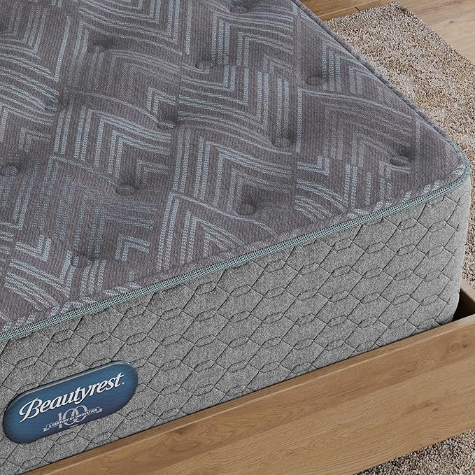 Beautyrest Prime Dream Plush 13.75" Mattress - Queen - Durable Pocketed Coil, Support, Pressure Relief, Cooling, Motion Separation; 100 Night Sleep Trial and 10 Year Warranty
