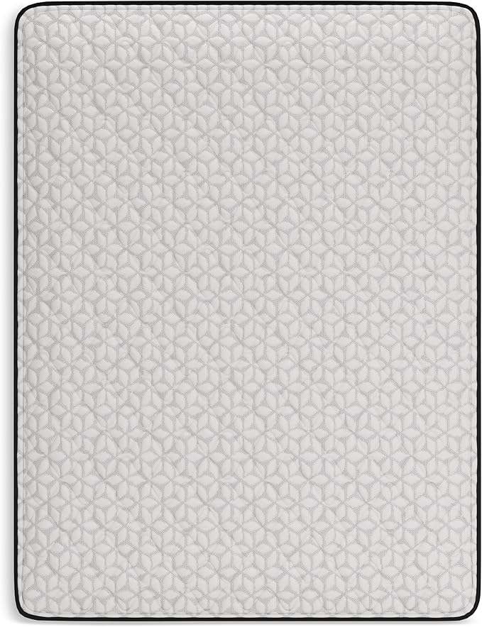 Signature Design by Ashley Limited Edition Firm 12 Inch Hybrid Mattress with Gel Memory Foam and Edge Support for Cool Sleep and Pressure Relief, California King, Fiberglass Free, Mattress In A Box