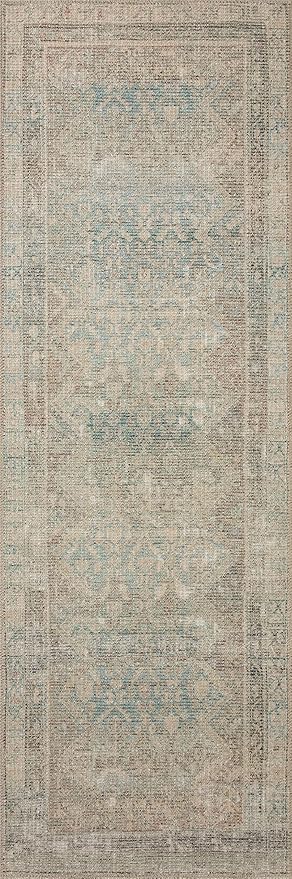 Loloi Angela Rose Aubrey Collection AUB-03 Jade/Natural 8'-3" x 11'-3", .19" Pile Height, Area Rug