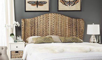 SAFAVIEH Home Collection Nadine Natural Winged Headboard, Full