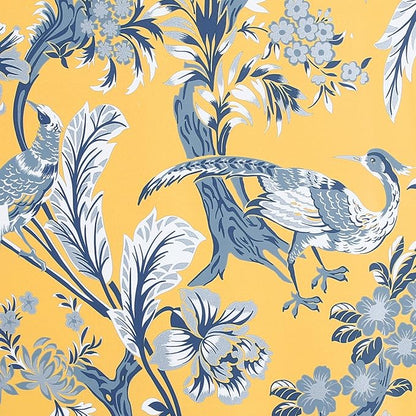 Lush Decor Dolores Light Filtering Window Panels, Pair, 52" W x 95" L, Yellow - Floral Curtains for Bedroom - Vintage Curtains - Coquette Room Decor