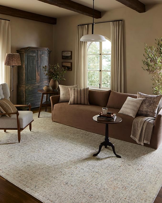Loloi Amber Lewis Honora Collection HON-05 Bone/Multi 2'-7" x 8'-0" Runner Rug