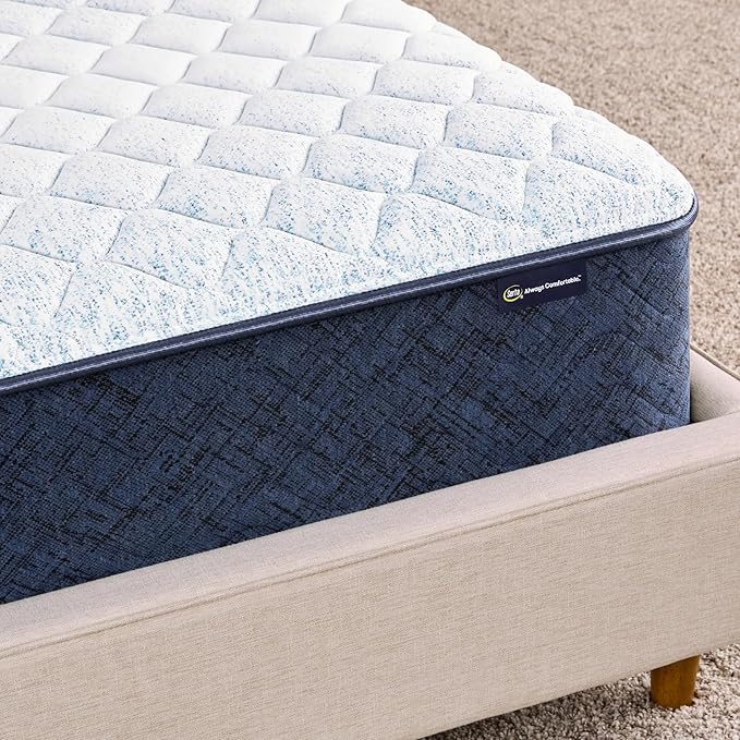 Serta Sleeptrue Firm 11" Twin Hybrid Mattress in a Box, Cooling, Breathable, and Pressure Relieving - 100 Night Trial, CertiPUR-US Certified and 10 Year Limited Warranty
