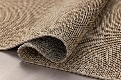 Loloi Chris Loves Julia Providence Collection PRC-02 Natural/Sand 7'-6" x 10', .12" Pile Height, Indoor/Outdoor Area Rug