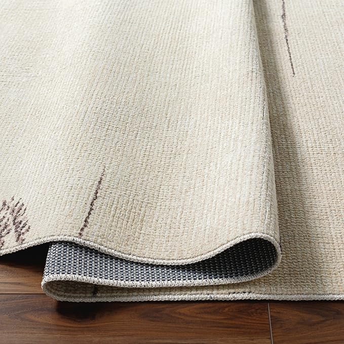 Livabliss x Becki Owens Rivi Moroccan Runner Area Rug, 2'7" x 7'3", Cream/Charcoal