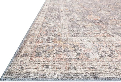 Loloi II Skye Collection SKY-01 Grey/Apricot 5'-0" x 7'-6" Area Rug