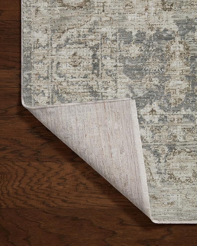 Loloi Amber Lewis Honora Collection HON-02 Slate/Beige 9'-6" x 13' Area Rug