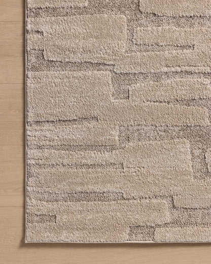 Loloi Amber Lewis Monty Collection MOT-04 Taupe/Beige 2'-7" x 10'-0", .50" Pile Height, Runner Rug