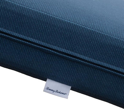 Tommy Bahama Deep Seating Lounge Cushion, 24" X 24" X 4", Bamboo Bay Cobalt