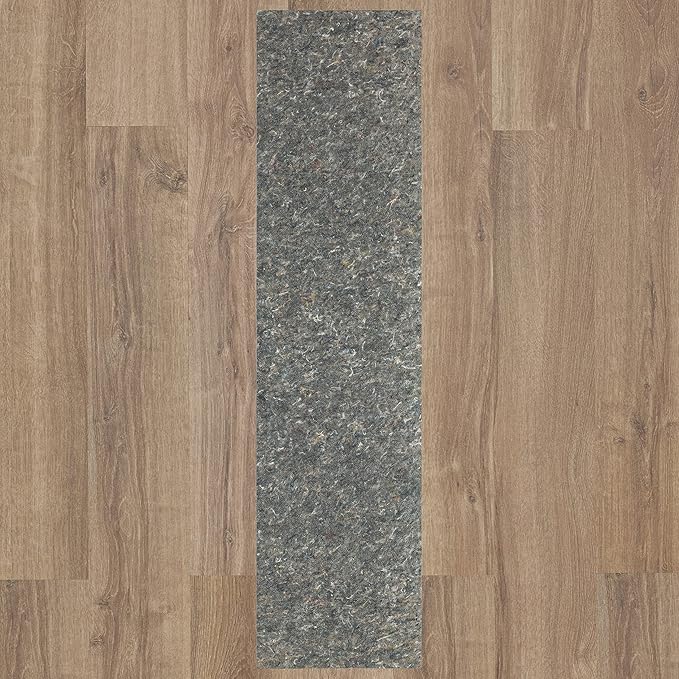 Mohawk Home 2' 6" x 8' Non Slip Rug Pad Gripper 1/2 Thick Dual Surface Felt + Rubber Gripper - Safe for All Floors