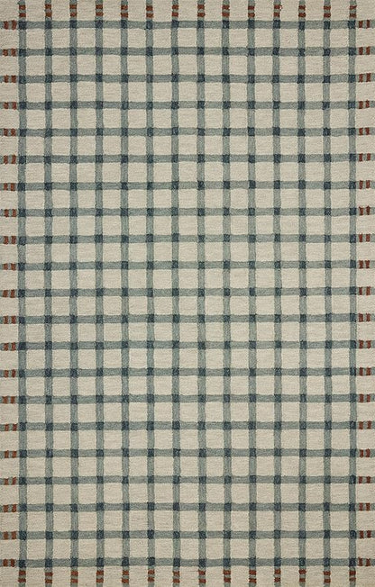 Loloi Magnolia Home by Joanna Gaines Waylon Collection WAY-02 Spa/Brick 11'-6" x 15' Area Rug