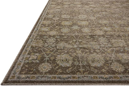 Loloi Magnolia Home by Joanna Gaines Mona Collection MOA-03 BARK/Natural 2'-6" x 4'-0" Accent Rug