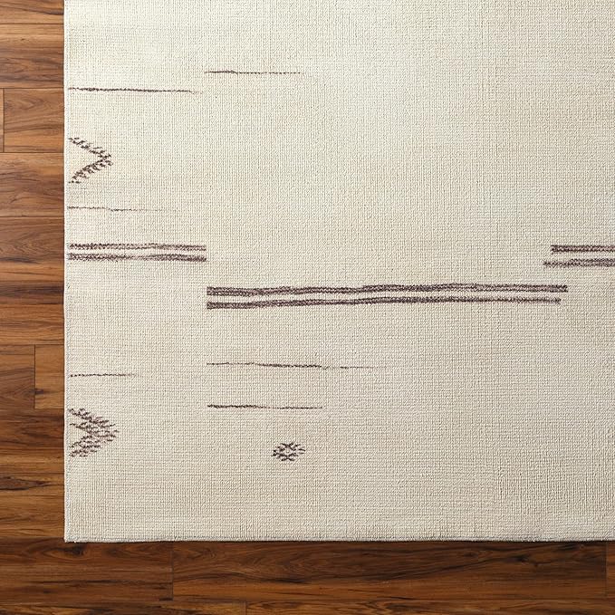 Livabliss x Becki Owens Rivi Moroccan Runner Area Rug, 2'7" x 7'3", Cream/Charcoal