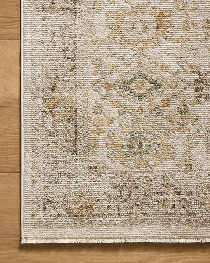 Loloi Magnolia Home by Joanna Gaines Pace Collection PAC-04 Natural/Multi 2'-6" x 10'-0" Runner Rug