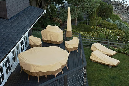 Classic Accessories Veranda Water-Resistant 75 Inch Patio Bench Cover, Patio Furniture Covers