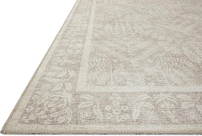 Loloi Rifle Paper Co. Maison Collection MAO-02 Bough Natural 7'-6" x 9'-6", .19" Pile Height, Area Rug