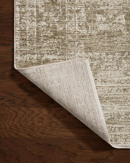 Loloi Amber Lewis Honora Collection HON-01 Khaki/Beige 9'-6" x 13' Area Rug