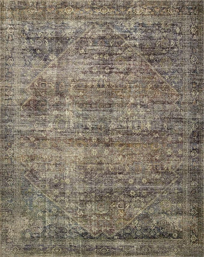 Loloi Amber Lewis Morgan Collection MOG-05 Spice/Lagoon 2' x 3'-6" 38" Thick Accent Rug feat. CloudPile, Neutral, Room Décor, Vintage Inspired, Livingroom, Bedroom, Dining Area