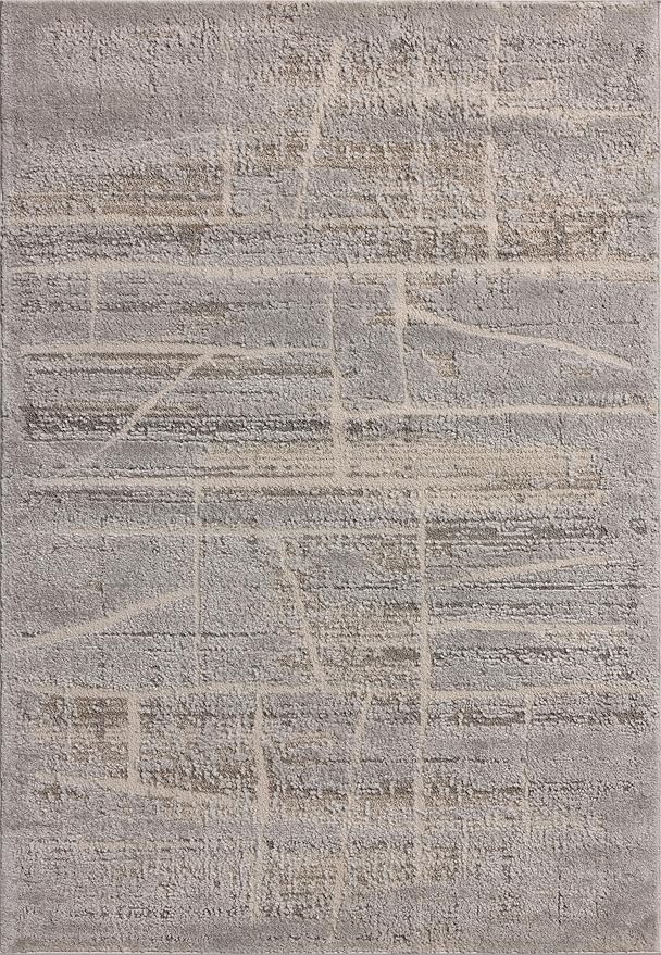 Loloi Amber Lewis Monty Collection MOT-07 Natural/Mist 2'-7" x 10'-0", .50" Pile Height, Runner Rug
