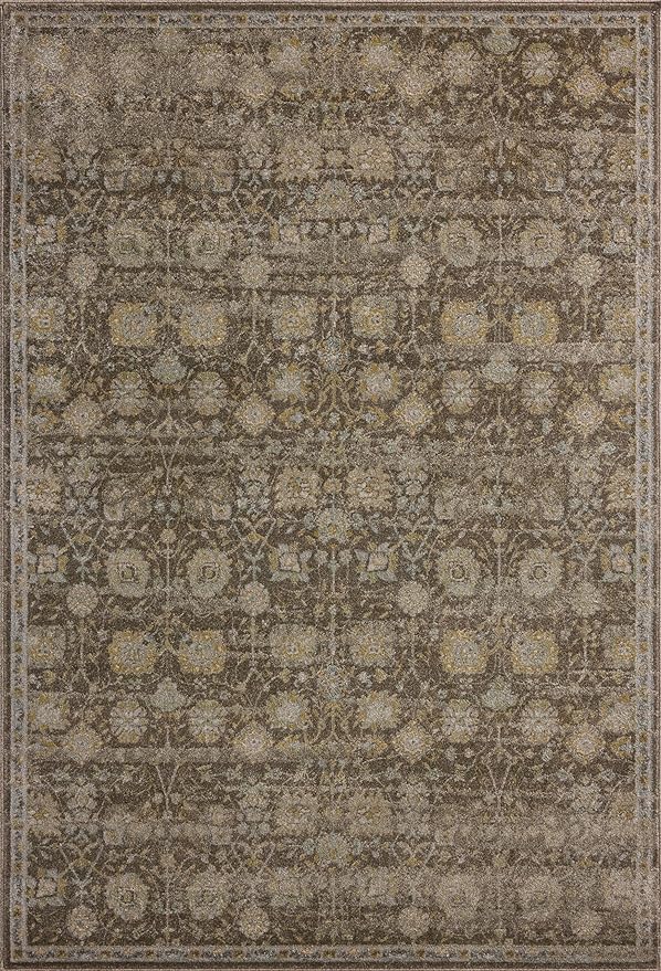 Loloi Magnolia Home by Joanna Gaines Mona Collection MOA-03 BARK/Natural 5' x 7'-8" Area Rug