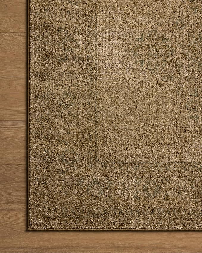 Loloi Magnolia Home by Joanna Gaines Mona Collection MOA-05 Antique/SPA 2'-6" x 4'-0" Accent Rug