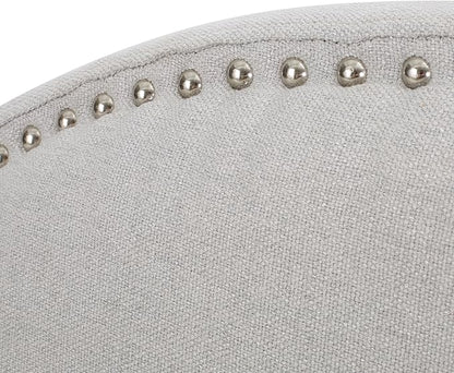 Christopher Knight Home Nora Headboard - Fully Upholstered, Queen / Full, Light Grey