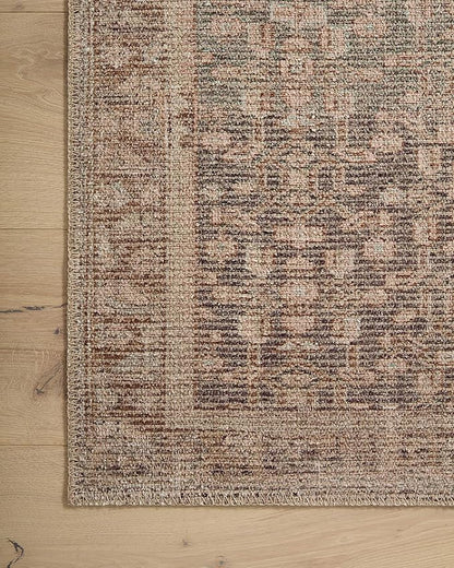 Loloi Angela Rose Aubrey Collection AUB-04 Sage/Bark 10'-0" x 14'-0", .19" Pile Height, Area Rug