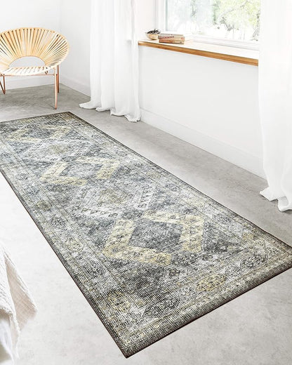 Loloi II Skye Collection SKY-09 Graphite/Silver 5'-0" x 7'-6" Area Rug