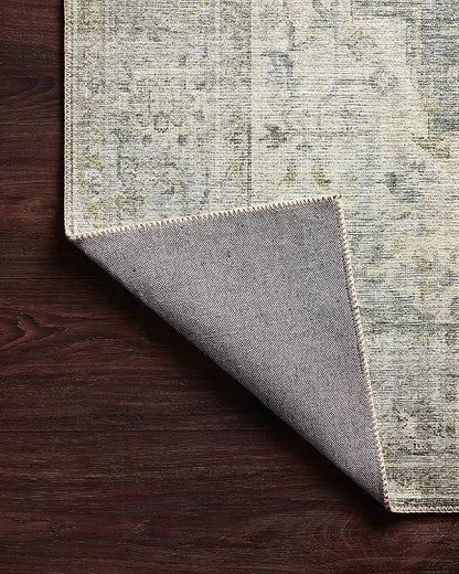 Loloi II Skye Collection SKY-12 Charcoal/Dove 5'-0" x 7'-6" Area Rug