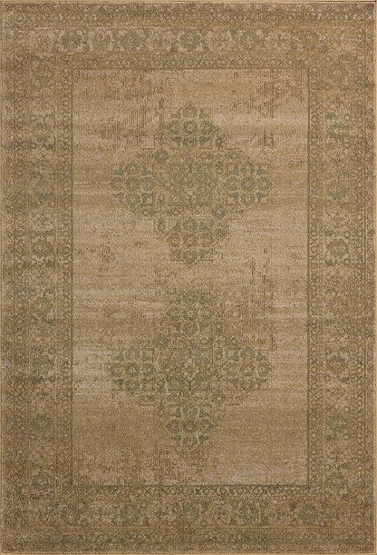 Loloi Magnolia Home by Joanna Gaines Mona Collection MOA-05 Antique/SPA 7'-6" x 10' Area Rug