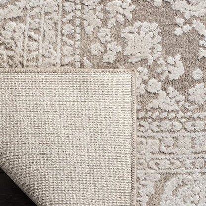 SAFAVIEH Reflection Collection Accent Rug - 2'3" x 4', Beige & Cream, Non-Shedding & Easy Cleaning, Ideal for Entryway, Living Room, Bedroom (RFT668A)
