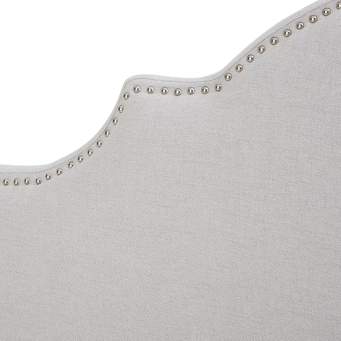 Christopher Knight Home Nora Headboard - Fully Upholstered, Queen / Full, Light Grey