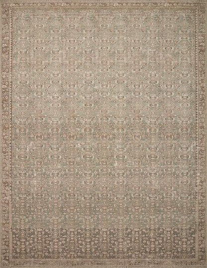 Loloi Angela Rose Aubrey Collection AUB-04 Sage/Bark 2'-0" x 5'-0", .19" Pile Height, Accent Rug