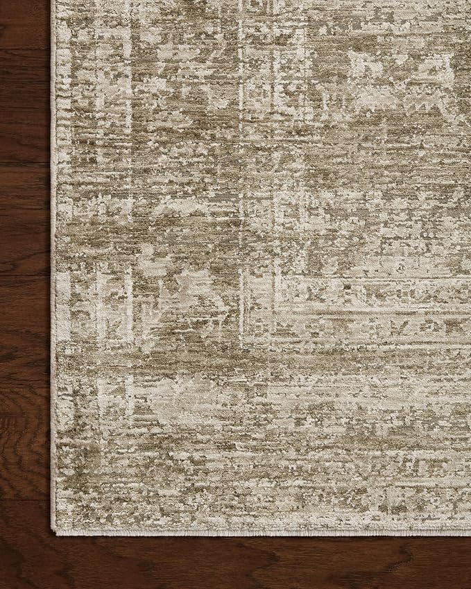 Loloi Amber Lewis Honora Collection HON-01 Khaki/Beige 2'-7" x 10'-0" Runner Rug