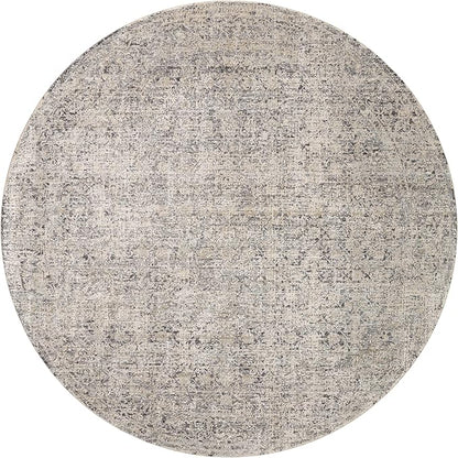 Loloi Amber Lewis Alie Collection ALE-01 Stone/Mist 5'-3'' x 7'-9'', .13'' Pile Height, Area Rug