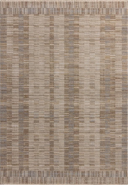 Loloi Amber Lewis Cali Collection CIL-05 Natural/Multi 2'-7" x 10'-0", .25" Pile Height, Runner Rug