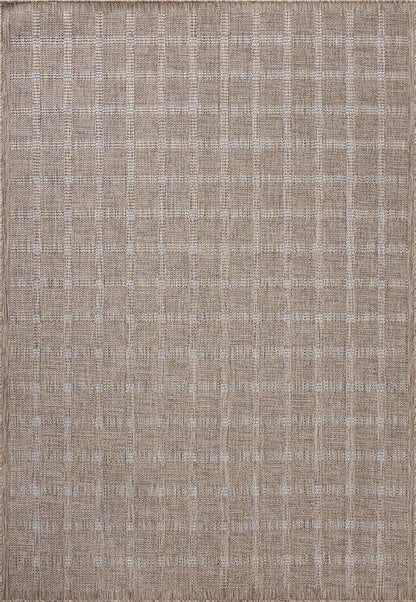 Loloi Amber Lewis Topanga Collection TOP-01 Natural/Bone 9'-2" x 12'-0" Indoor/Outdoor Area Rug
