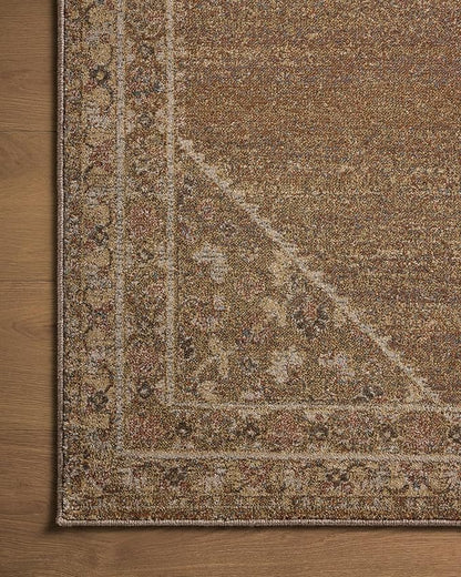 Loloi Magnolia Home by Joanna Gaines Mona Collection MOA-04 Sunset/Natural 5' x 7'-8" Area Rug