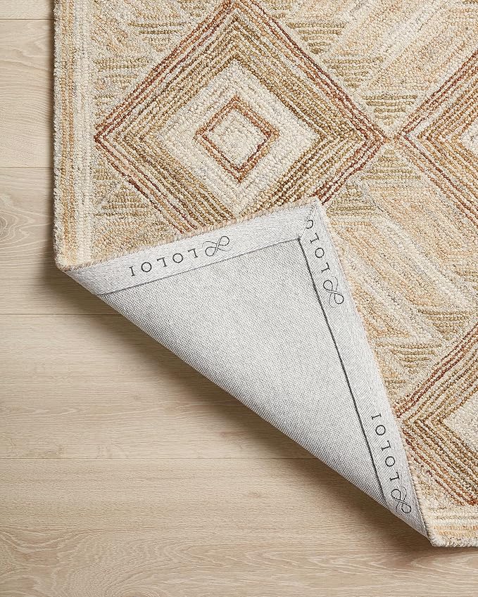 Loloi Varena Collection VAR-01 Sand/Clay 2'-6" x 7'-6" Runner Rug