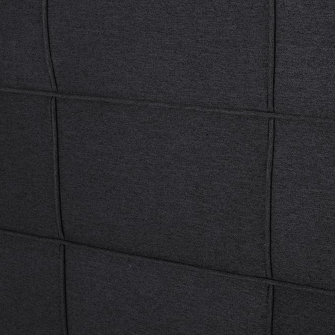 Christopher Knight Home Contemporary Upholstered Queen/Full Headboard, Black