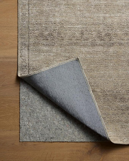Loloi Amber Lewis Cambria Collection CBR-01 Ash/Bark 2'-0" x 5'-0" Accent Rug Jute, Neutral, Vintage Style, Antique Tone, Living, Bedroom, Dining, Carpet