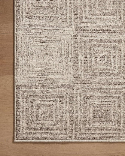 Loloi Darby Collection DAR-05 Beige/Grey 7'-10" x 10' Area Rug