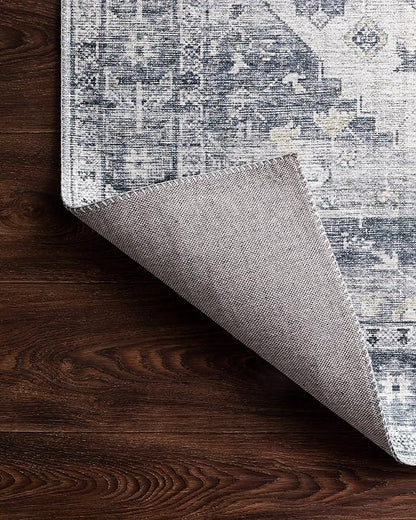 Loloi II Skye Collection SKY-02 Silver/Grey 2'-6" x 7'-6" Runner Rug