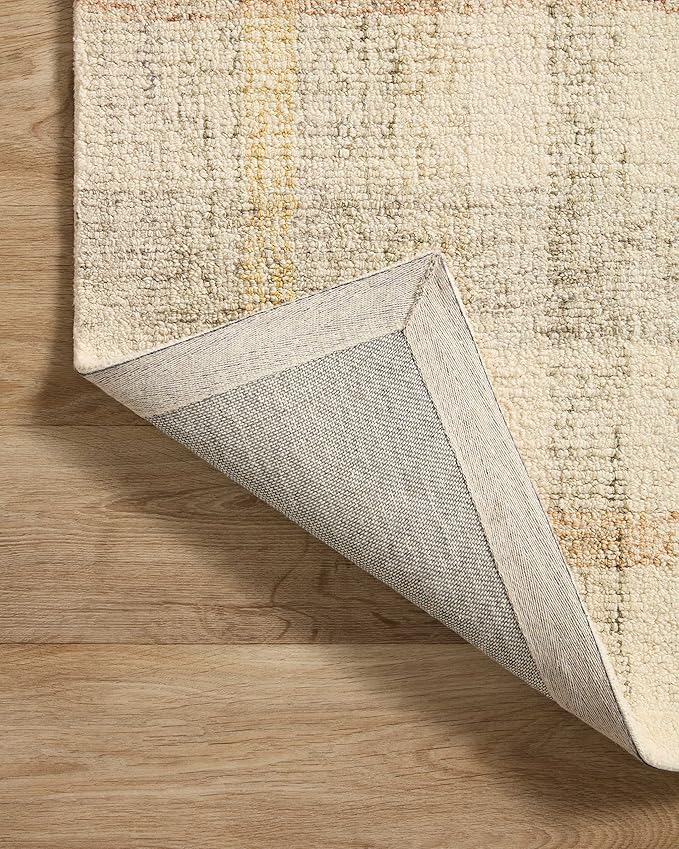 Loloi Chris Loves Julia Chris Collection CHR-04 Natural/Multi 3'-6'' x 5'-6'', .50" Pile Height, Accent Rug