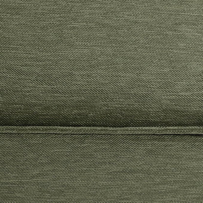 Classic Accessories Montlake Water-Resistant 25 x 25 x 5 Inch Square Outdoor Seat Cushion, Patio Furniture Chair Cushion, Heather Fern Green, Outdoor Cushion Cover