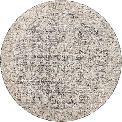 Loloi Amber Lewis Alie Collection ALE-05 Charcoal/Beige 2'-7" x 7'-9", .13" Pile Height, Runner Rug
