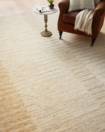 Loloi Chris Loves Julia Chris Collection CHR-01 Dove/Santa Fe 7'-9'' x 7'-9'' Square, .50" Pile Height, Area Rug