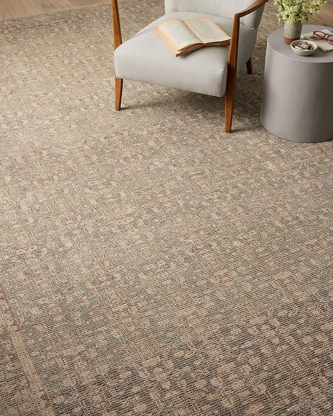 Loloi Angela Rose Aubrey Collection AUB-04 Sage/Bark 8'-3" x 11'-3", .19" Pile Height, Area Rug
