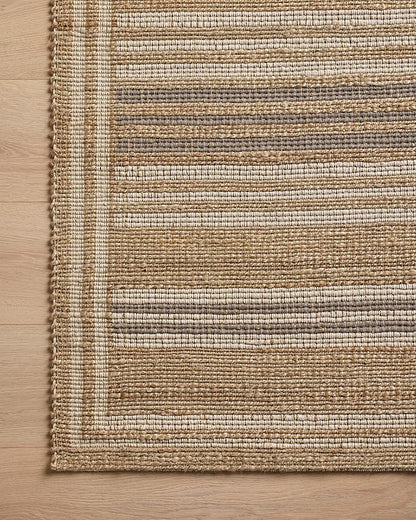 Loloi Chris Loves Julia Judy Collection JUD-03 Natural/Dove 8'-6" x 11'-6" Area Rug