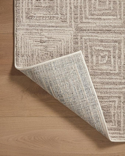 Loloi Darby Collection DAR-05 Beige/Grey 2'-7" x 8'-0" Runner Rug
